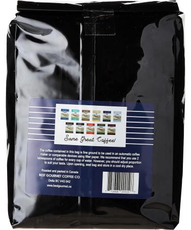 Best Gourmet Coffee Kona Blend Ground Coffee Medium Dark Roast 907g - Buy Online on GoSupps.com