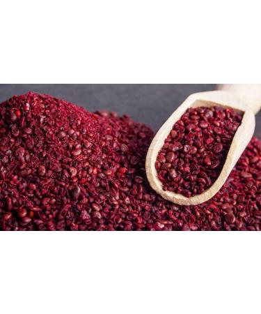Sumac pure moulu poudre 100% naturel - Sachet Fra cheur Biod gradable Refermable (200g) - Buy Online on GoSupps.com