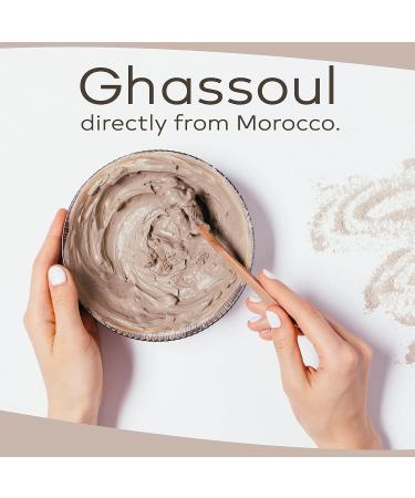 Organic Ghassoul Moroccan Skin Care: 100% Natural Face & Body Mask, Shampoo, and Soap - 250g - Buy Online on GoSupps.com