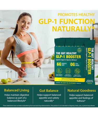 SOLEMEONY GLP1 Daily Support - High Fiber GLP-1 Powder Supplement with Prebiotic Fiber for Metabolic - GLP 1 Supplement for Women & Men - 15 Servings - Buy Online on GoSupps.com