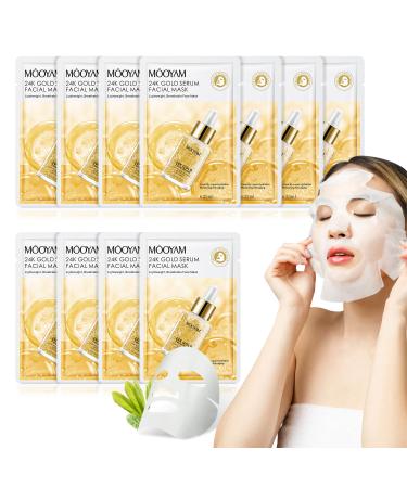 Limvoo 24K Hyaluronic Acid Mask Hyaluronic Acid Mask Korean Skin Care Products (24K)
