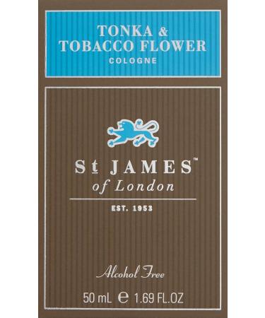 St James of London Tonka & Tobacco Flower Cologne 1.69 Fl Oz Tobacco Flower Tonka Bean 1 Fl Oz (Pack of 1) - Buy Online on GoSupps.com