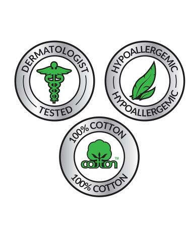 Beauty America Flower Flamestitch Cotton Rounds 300 Count (3-Pack) - Ultra-Premium Quality - Buy Online on GoSupps.com