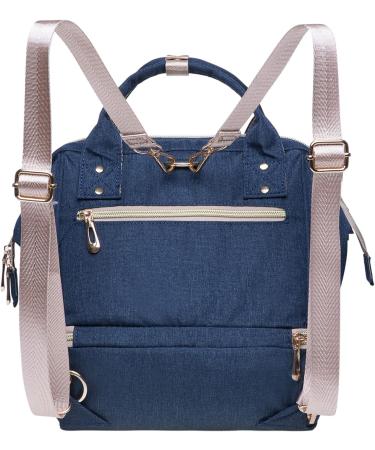 Caucko Baby Diaper Bag with Stroller Hook | Multifunctional Nylon Travel Backpack - Large Capacity Blue | Ideal for On-the-Go Parents - Buy Online on GoSupps.com