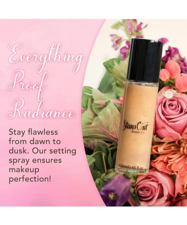 StansOut Beauty Co Bridal Glow Setting Spray | Long-Lasting Dewy Face Mist for Makeup Finish | Illuminating & Perfect for Mature Skin - 120ml - Buy Online on GoSupps.com