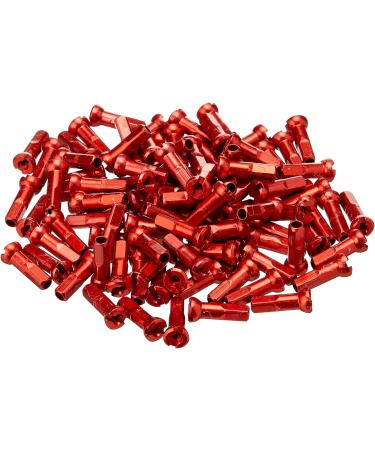 Sapim Polyax Alloy Spoke Nipples 14mm Red - High-Quality Nipples for Wheel Building - Buy Online on GoSupps.com