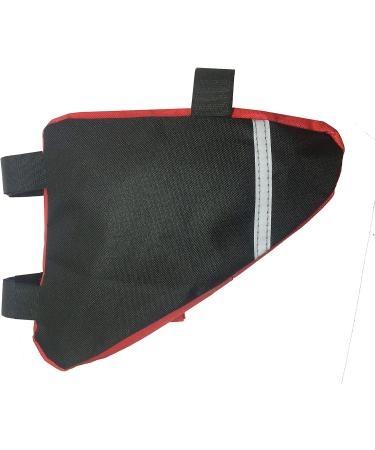 MOOCY Red Bicycle Storage Bag | Triangle Saddle Frame Pouch for Cycling - Buy Online on GoSupps.com