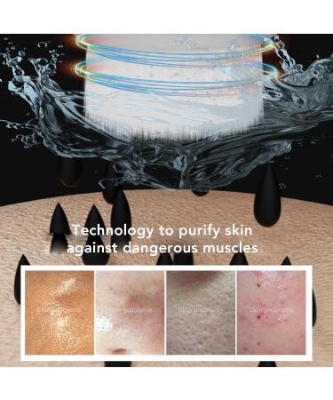 Electric Facial Scrubber Facial Skin Cleanser Brush Effective Cleaning Comfortable Grip for Home - Buy Online on GoSupps.com