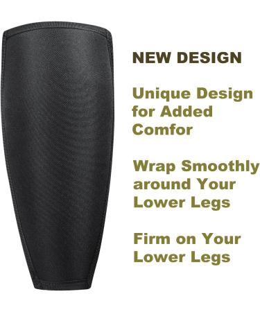 HUNTARMOR EVA Shin Guards Snake Gaiters: Semi Hard Protective EVA Resin Shell  Strong Protection for Lower Legs  Comfortable Men's Snake Proof Gaiters  Adjustable Size for Hunting Hiking Farm Working Black - Buy Online on GoSupps.com