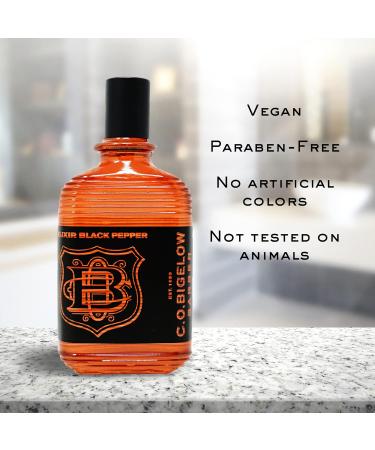 C.O. Bigelow - Elixir Black Pepper - No. 1586 2.5 fl oz Cologne for Men Bourbon & Sandalwood Scented Masculine Refined Long Lasting Mens Cologne - Buy Online on GoSupps.com