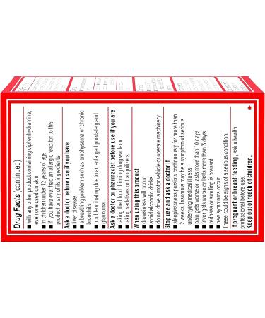 Tylenol PM Extra Strength Caplets - 500mg Acetaminophen & 25mg Diphenhydramine for Nighttime Pain Relief - Non-Habit Forming - 50 ct - Buy Online on GoSupps.com