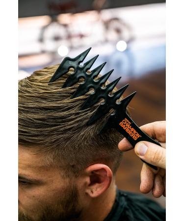 Champion Barbers 3-in-1 Styling Comb - Hair Detangling & Texture Comb - Wide Tooth Comb for Afro, Wet, & Curly Hair - Buy Online on GoSupps.com