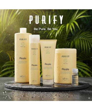 Purify Reale Intense Nutrition Vials Ampoules Treatment for Damaged and Dry Hair Deep Nourishing Care with Hydration and Repair Strengthening Treatment for Healthy Full-Bodied Hair 12 x 10 ml - Buy Online on GoSupps.com