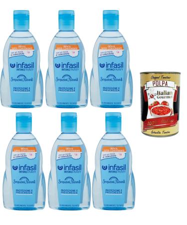 Italian Gourmet E.R. Infasili Intimo Purity Natural Sensations Protection and Freshness 6 x 200 ml + Italian Gourmet Polpa 400 g