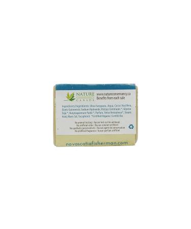 Hand Poured Vegan Soap with Organic Shea Butter & Nova Scotia Sea Kelp | Plant-Based Body Care | 4.8 oz Sea Salt - Buy Online on GoSupps.com