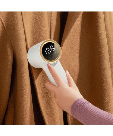 Buy Fabric Shaver & Lint Remover - 5 Speeds USB Charging 1200mAh Battery 6 Blades for Clothes Sweaters Scarves & Socks - International Shipping Available - Buy Online on GoSupps.com