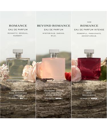 Ralph Lauren - Romance - Eau de Parfum - Women's Perfume - Floral & Woody - With Rose Jasmine and Berries - Medium Intensity 0.34 Fl Oz (Pack of 1) White - Buy Online on GoSupps.com
