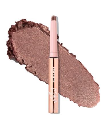 Mally Beauty Evercolor Eyeshadow Stick - Warrior Shimmer - Waterproof and Crease-Proof Formula - Easy-to-Apply Buildable Color - Cream Shadow Stick 35 Warrior Shimmer - Shimmering warm rosy bronze
