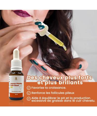 Snadi - Organic Prickly Pear Seed Oil | 20ml | 100% Natural and Pure | Cold Pressed | Moisturizes & Rejuvenates | Dark Circles & Pouches Reducer | Vegan | Glass Bottle - Buy Online on GoSupps.com