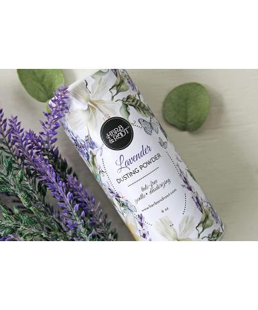 Lavender Perfumed Body Powder | Talc-Free Anti-Chafing Powder for Women & Men | Herb & Root Foot Bath Powder - 6 oz - Buy Online on GoSupps.com