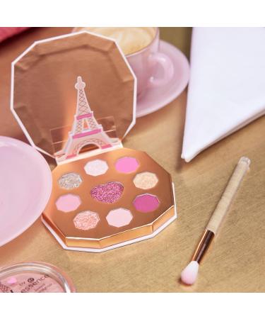 Essence Emily in Paris Eyeshadow Palette - Highly Pigmented Warm Tones Shimmer & Matte Finish Vegan & Cruelty-Free Pop-Up Eiffel Tower Packaging - Shop Internationally - Buy Online on GoSupps.com