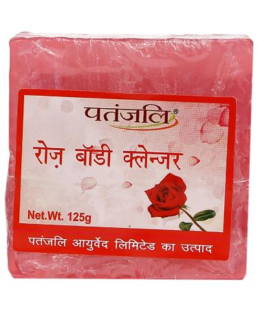 PATANJALI Rose Body Cleanser 125 G Red