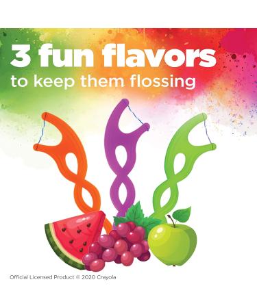 Gum Crayola Twistables Flossers 4X40ct (160ct) Multi - Buy Online on GoSupps.com