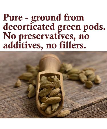 Spice Way Cardamom Ground - 4 oz | Green Decorticated Cardamom - Kosher - Buy Online on GoSupps.com