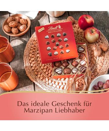 Buy Lindt Chocolate Marzipan Mini Pralin s 90g - 17 Delicious Varieties | Perfect Chocolate Gift Box - Buy Online on GoSupps.com
