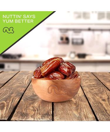Organic Sun Dried Deglet Noor Dates - Pitted, No Sugar Added (16oz) | Freshly Packed in Resealable Bag | Sweet Dehydrated Fruit Snack - Vegan, Kosher Certified - Buy Online on GoSupps.com