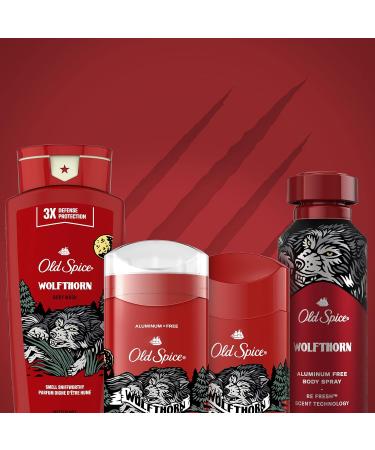 Old Spice Aluminum Free Body Spray for Men - Wolfthorn 5.1 Oz | Shop Internationally - Buy Online on GoSupps.com