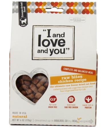 I And Love And You Cat Freeze Dried-Raw Chicken Bites