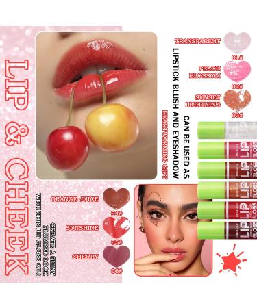 6 Colors Lip Oil Set - Moisturizing & Plumping Gloss Non-Sticky Hydrating Lip Oil for Women - Long Lasting Shine - Buy Online on GoSupps.com