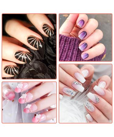 21-Piece Nail Brush Set | Professional Acrylic Nail Art Brushes & Tools for Gel Nail Design - Buy Online on GoSupps.com