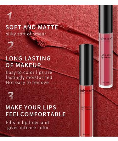 Interookie Mist Christmas Matte Liquid Lipstick is moisturizing and long-lasting (01#) - Buy Online on GoSupps.com