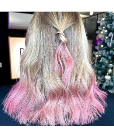 Crazy Color Metallic Rose Gold Semi-Permanent Trio Hair Dye. Highly Pigmented Metallic Peach Conditioning & Oil Nourishing Vegan Formula | No Bleach or Ammonia | 300ml - Buy Online on GoSupps.com