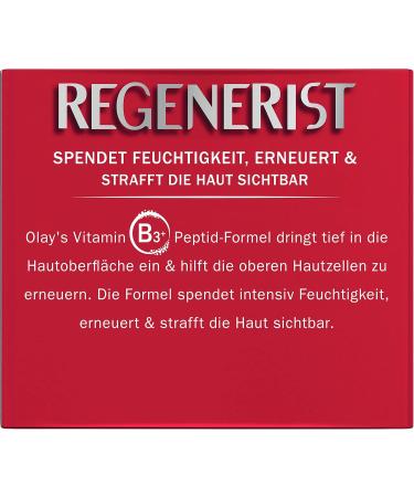 Olay Regenerist Day Cream for Women Intensely hydrates and firms visible skin day cream with amino peptides and vitamin B3 face cream for women 50 ml - Buy Online on GoSupps.com