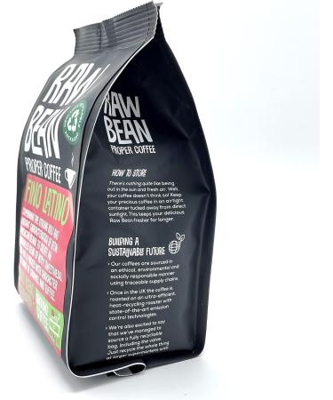 Raw Bean Filter Coffee (Fino Latino) Toffee Latino Fusion - Buy Online on GoSupps.com
