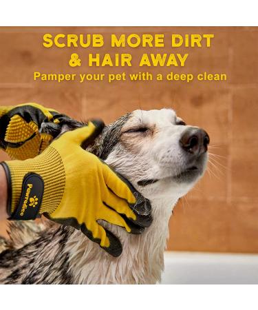 Pat Your Pet Hair Remover Glove - Effective Dog & Cat Brush for Easy Pet Grooming - Buy Online on GoSupps.com