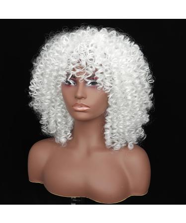 Shop Colorfulpanda Afro Kinky Wigs for Women | Short Wavy Synthetic Wig - Naturally Curly & Stylish - Buy Online on GoSupps.com