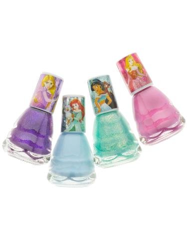 Townley Girl Disney Princess Peel-Off Nail Polish Gift Set for Kids - 12 Pcs, Quick Dry, Non-Toxic, with Nail Separators - Ideal for Parties, Sleepovers, and Makeovers - Buy Online on GoSupps.com