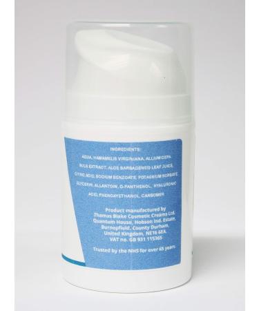 The Witch Hazel Experts | Witch Hazel & Aloe Vera Gel For Dry Skin Sunburn Rashes & Cooling Irritated skin 50ml - Buy Online on GoSupps.com