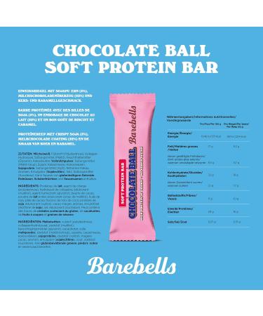 Barebells Barebell Soft Protein Bars 12repen Chocolate Ball - Buy Online on GoSupps.com