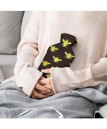 Buy Bee Silhouette Hot Water Bottle | Pain Relief & Foot Warmer | Rubber Hot Water Bag for Cold Therapy - Buy Online on GoSupps.com