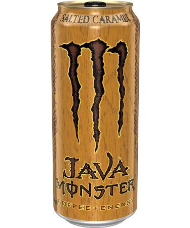 Monster Energy Java Salted Caramel 444mL Cans Pack of 12 - Buy Online on GoSupps.com