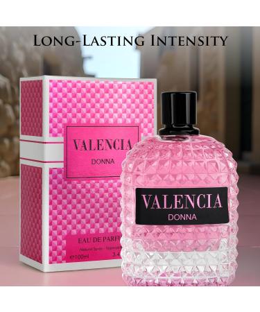 NovoGlow Valencia Donna for Women Eau De Parfum - Amber Floral Jasmine Bourbon Vanilla & Woods Oriental-Floral Fragrance with a Modern Twist Elegant 100ml Bottle Packed in Paper Box - Buy Online on GoSupps.com