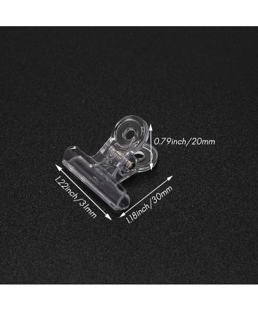 Weetack Rusian C Nail Clamps Clips Multifunctional Tool Acrylic Nails Pinchers Transparent Set of 6 - Buy Online on GoSupps.com