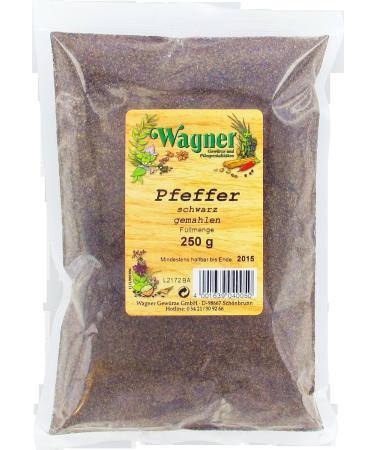 Buy Wagner Spices White & Black Pepper Ground Bundle - 1 Pack (250g each) | International Shipping Available - Buy Online on GoSupps.com