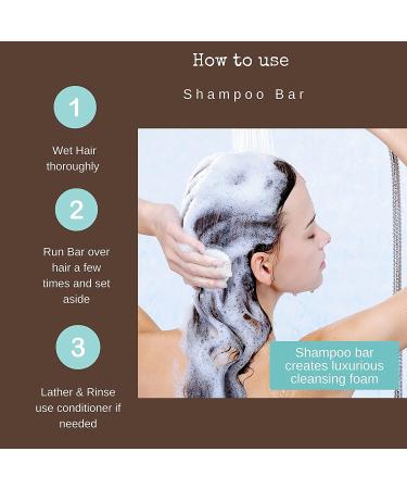 /liv/ Nature Cedarwood Argan Oil Bar Shampoo and Conditioner Combo Pack with Travel Tins - Moisturizing, Anti-Frizz, Curly Hair Care - Biodegradable, Locally Made in USA - Buy Online on GoSupps.com