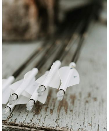 TAC Vanes Arrow Wraps 4.25x1.0 - Pack of 13 White Arrow Wraps for Archery & Target Shooting - Buy Online on GoSupps.com